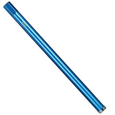 Wiertła rdzeniowe diamentowe SALI na mokro, wiertło rdzeniowe o średnicy 1"/25 mm, głębokość wiercenia 15"/380 mm, wiertło rdzeniowe do betonu, gwint 5/8-11", segmenty Turbo spawane laserowo do utwardzonego betonu ze zbrojeniem, cegłą, blokiem, murem, kamieniem